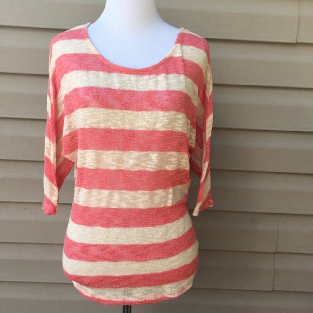 S.O.Y. Shine on you women's striped sweater  $5/25
